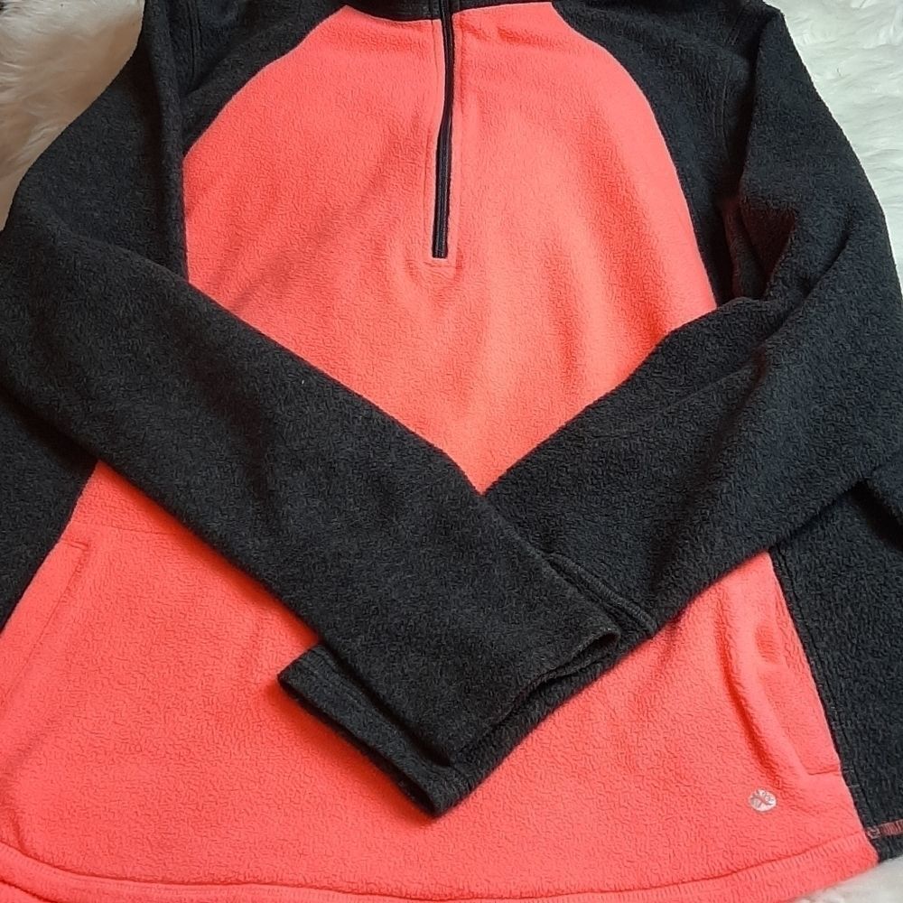 Xversion gray PinkFinger Holes ‎ 1/4 Zip Jacket XL